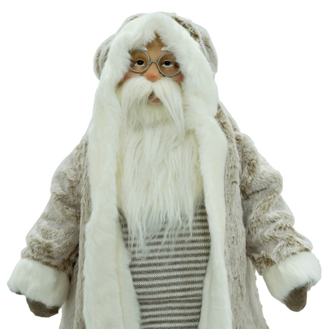 Babbo Natale con Abito Taupe 4 Misure
