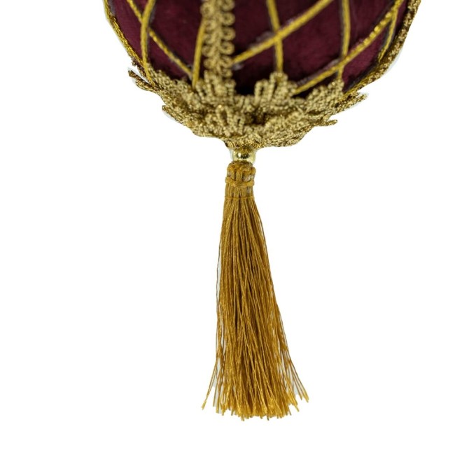 Palla di Natale con Nappa D.10 cm