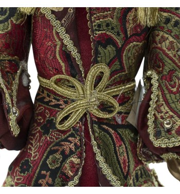 Schiaccianoci Natalizio su Base Rotonda H.52 cm