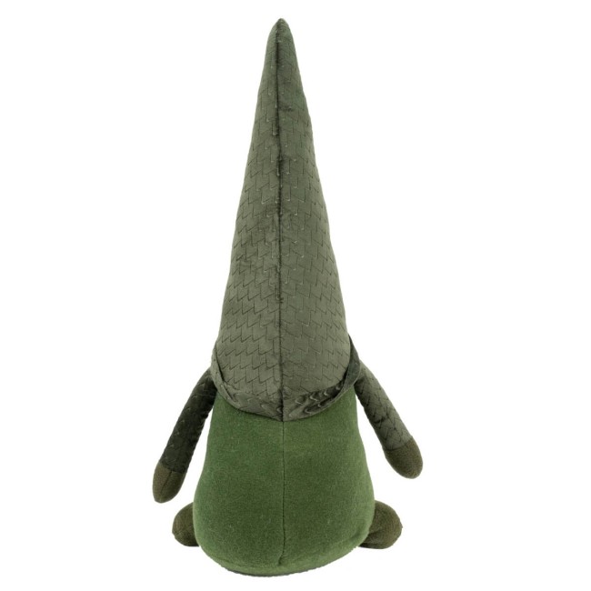 Gnomo Natalizio con Abito Verde e Barba Beige 2 Misure