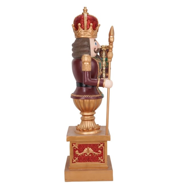 Schiaccianoci Natalizio in Resina H.124 cm