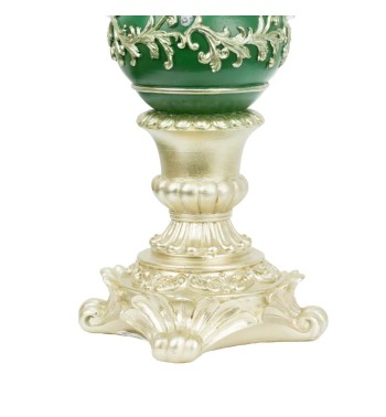 Schiaccianoci Natalizio con Luci Led su Sfere H.61 cm