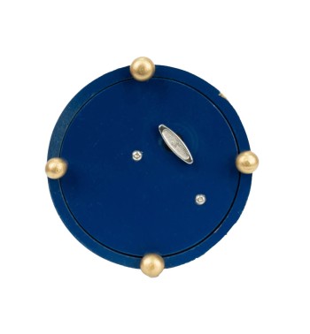 Schiaccianoci di Natale in Legno con Carillon H.30 cm