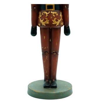 Soldatino Natalizio in Resina Rosso H.33 cm