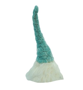 Testa di Gnomo di Natale 4 Colori H.30 cm