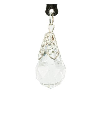 Decoro Natalizio Goccia con Pendente Argento