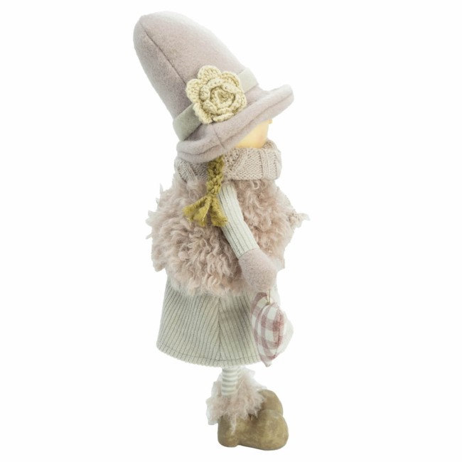 Bimba in Piedi Beige e Rosa H.41 cm