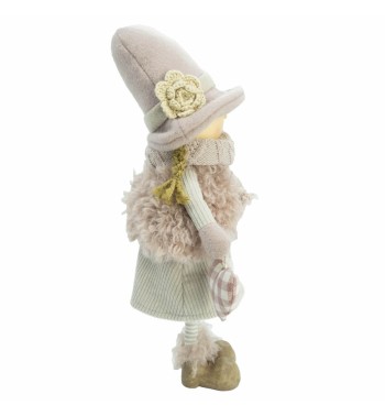 Bimba in Piedi Beige e Rosa H.41 cm