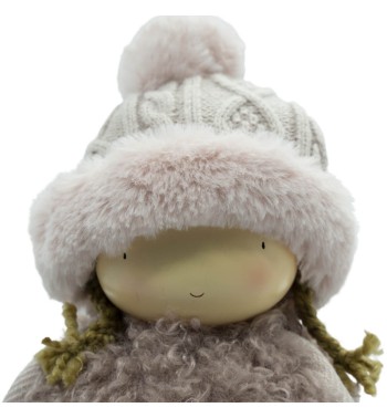 Bimba Rosa in Piedi con Stella in Mano H.34 cm Bimba Rosa in Piedi con Stella in Mano H.34 cm