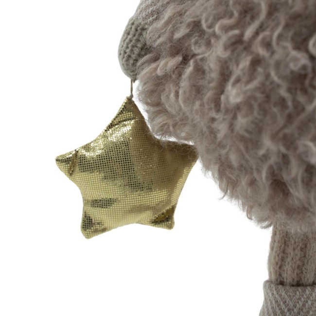 Bimba Rosa in Piedi con Stella in Mano H.34 cm