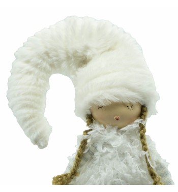 Bimba in Piedi con Cuore in Mano H.58 cm