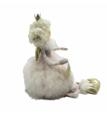 Principessa Rosa Seduta con Stella Oro H.52 cm Principessa Rosa Seduta con Stella Oro H.52 cm