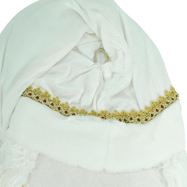 Testa di Babbo Natale da Appendere H.74 cm