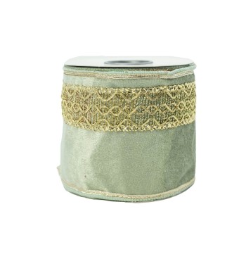 Nastro Natalizio in Velluto Disponibile 10 cm x 5 mt - 3 Colori