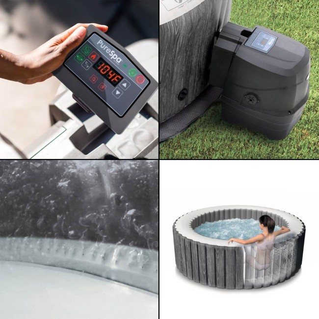 Spa Idromassaggio Greywood Deluxe D.216xH.71cm - Intex 28442