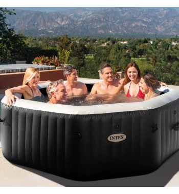 Idromassaggio Gonfiabile Jet & Bubble Deluxe, 6 posti - Intex 28462