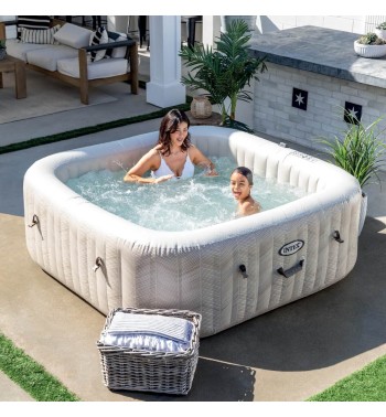 Spa Idromassaggio Gonfiabile Chevron Deluxe, 6 posti - Intex 28472