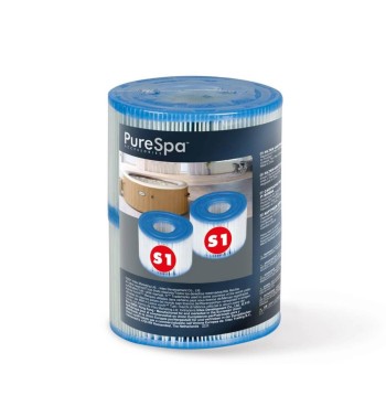Cartucce Filtro S1 per PureSpa Conf. da 2 pz - Intex 29001