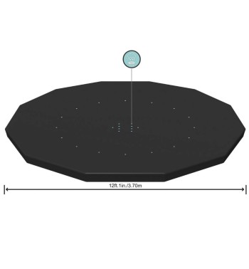 Telo di Copertura per Piscine D.366 cm - Bestway 58037