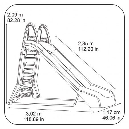 Super Mega Scivolo con Acqua - Feber 800009709