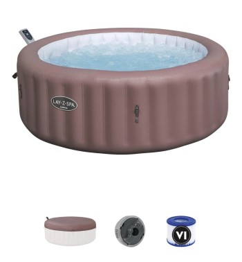 Spa Idromassaggio Gonfiabile Lay-Z-Spa Hawaii AirJet Terracotta - Bestway 6001G