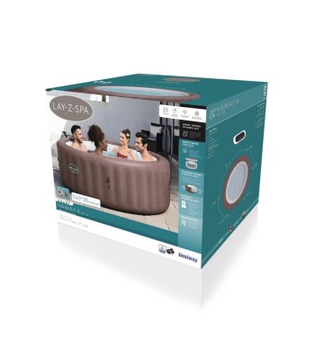Spa Idromassaggio Gonfiabile Lay-Z-Spa Hawaii AirJet Terracotta - Bestway 6001G