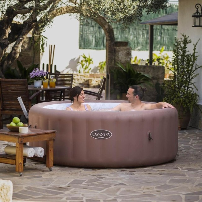 Spa Idromassaggio Gonfiabile Lay-Z-Spa Hawaii AirJet Terracotta - Bestway 6001G