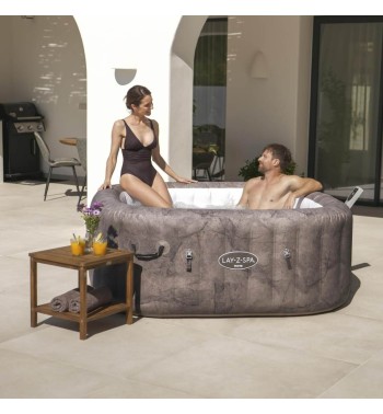 Spa Idromassaggio Gonfiabile Lay-Z-Spa Rome AirJet 180x180x71 cm - Bestway 6001K