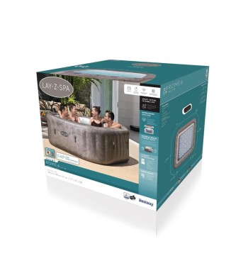Spa Idromassaggio Gonfiabile Lay-Z-Spa Rome AirJet 180x180x71 cm - Bestway 6001K