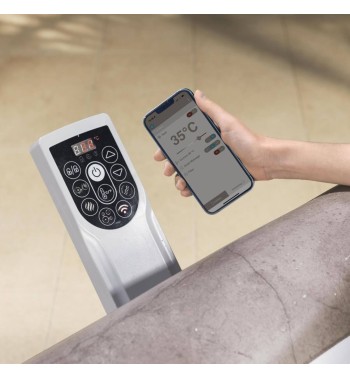 Spa Idromassaggio Gonfiabile Lay-Z-Spa Rome AirJet 180x180x71 cm - Bestway 6001K