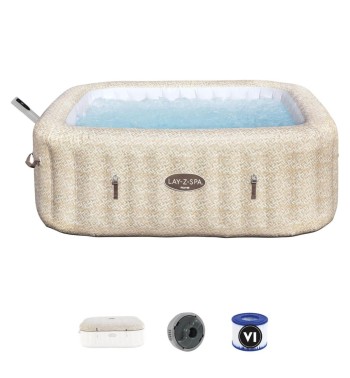 Spa Idromassaggio Gonfiabile Lay-Z-Spa Rome AirJet 201x201x71 cm - Bestway 6001M