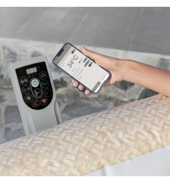 Spa Idromassaggio Gonfiabile Lay-Z-Spa Rome AirJet 201x201x71 cm - Bestway 6001M