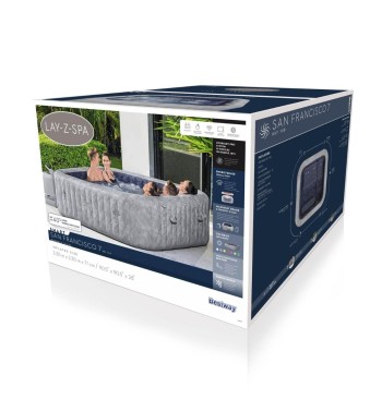 Spa Idromassaggio Gonfiabile San Francisco, 5/7 persone: Bestway 60161