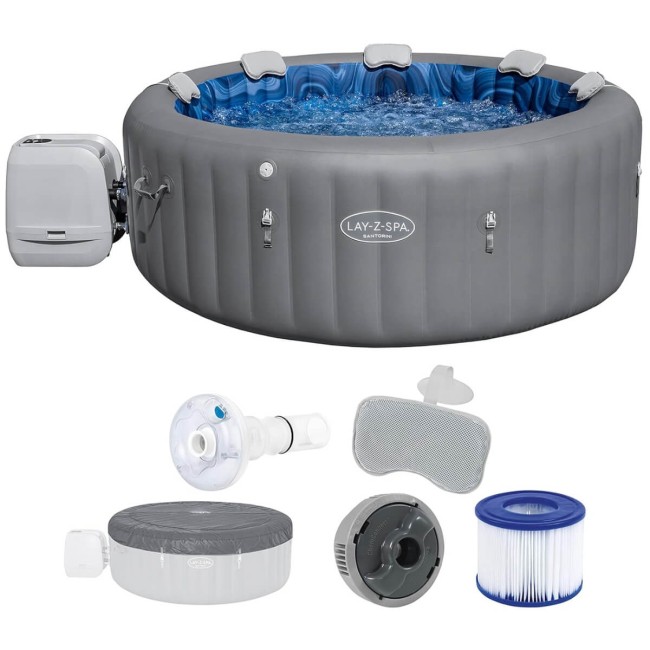 Spa Idromassaggio Lay-Z-Spa Santorini HydroJet Pro - Bestway 6001T