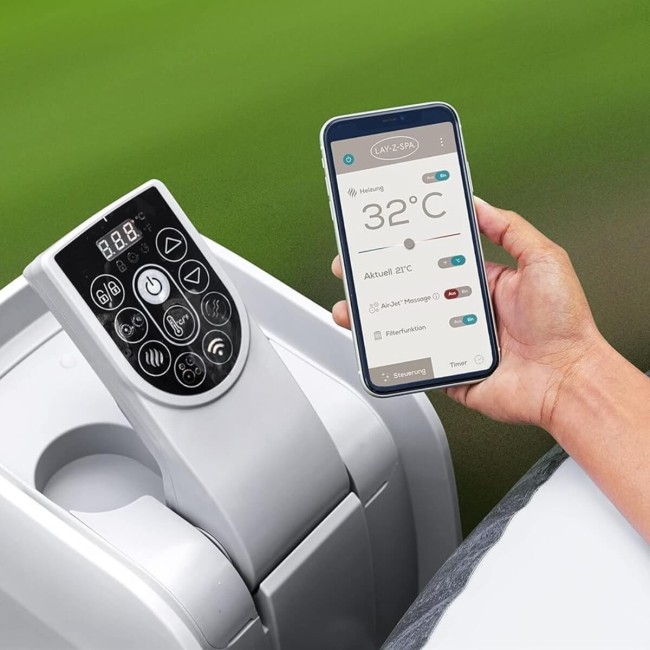 Spa Idromassaggio Lay-Z-Spa Santorini HydroJet Pro - Bestway 6001T