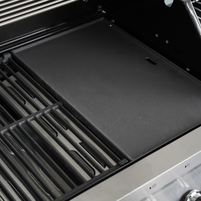 Piastra di Cottura in Ghisa Reversibile per Bbq Madrid