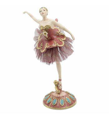 Ballerina in Attitude in Resina H.24 cm