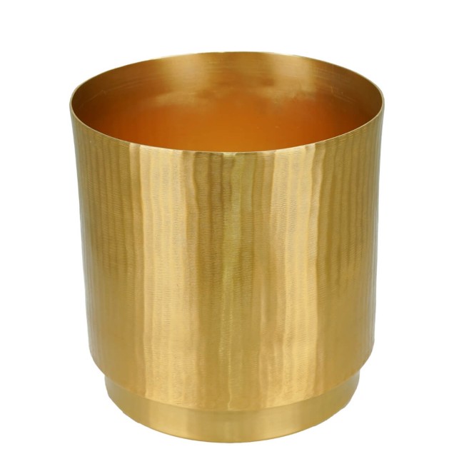 Vaso in Alluminio Dorato 3 Misure