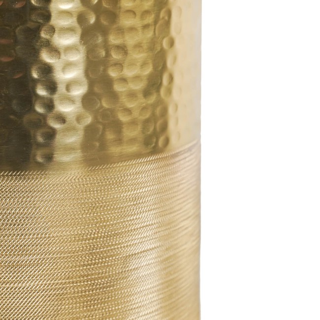 Vaso Decorativo Oro in Alluminio con Finitura Martellata 4 Misure