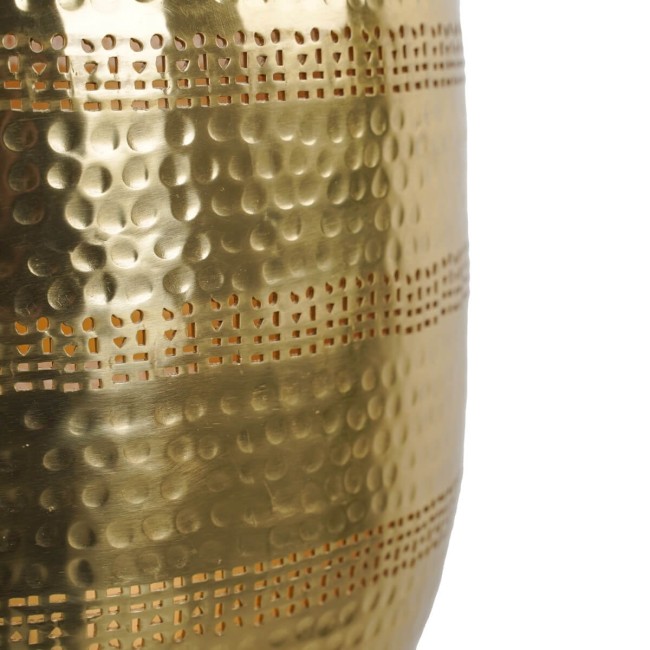 Vaso Oro Martellato in Alluminio 4 Misure