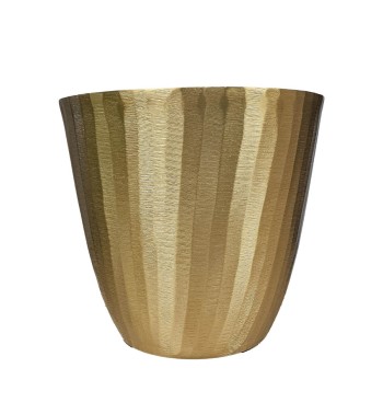 Vaso Decorativo Oro in Alluminio 2 Misure