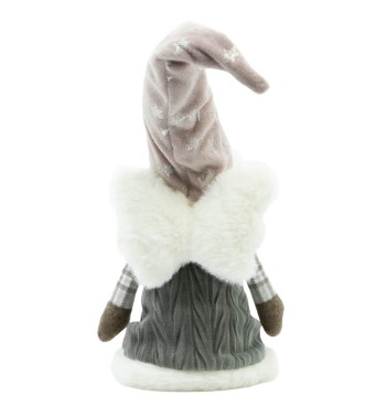 Bambolina Natalizia Seduta con Gambe Morbide H.54 cm Bambolina Natalizia Seduta con Gambe Morbide H.54 cm