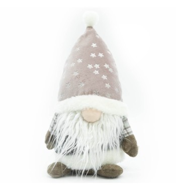 Gnomo di Natale in Tessuto H.24 cm 2 Modelli Gnomo di Natale in Tessuto H.24 cm 2 Modelli