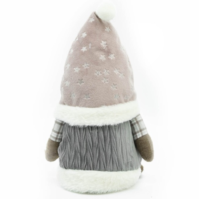 Gnomo di Natale in Tessuto H.24 cm 2 Modelli