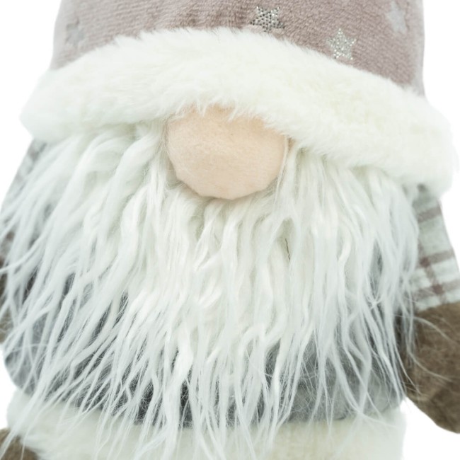 Gnomo di Natale in Tessuto H.24 cm 2 Modelli