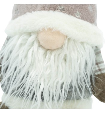 Gnomo di Natale in Tessuto H.24 cm 2 Modelli Gnomo di Natale in Tessuto H.24 cm 2 Modelli