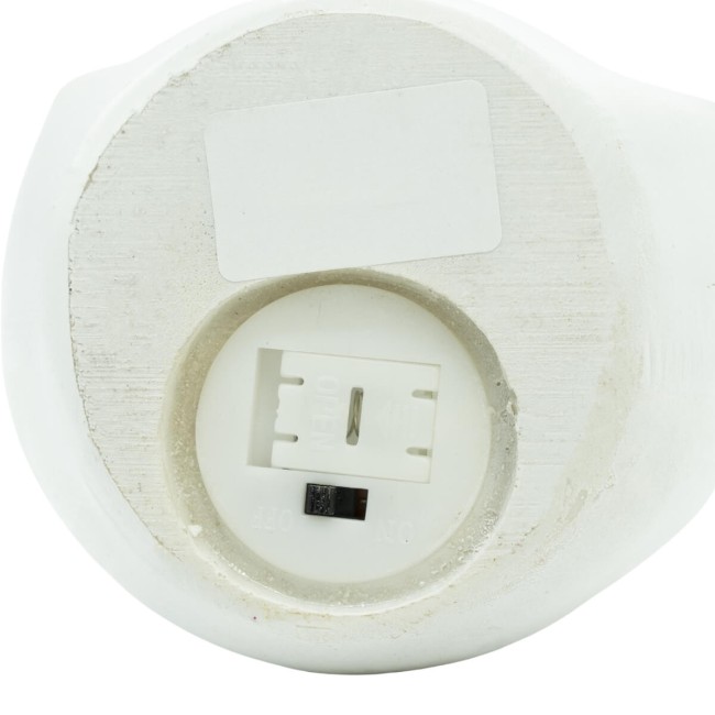 Pupazzo di Neve Decorativo in Poliresina con Scena Natalizia