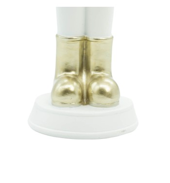 Schiaccianoci Natalizio Bianco e Rosa, 2 Misure Schiaccianoci Natalizio Bianco e Rosa, 2 Misure