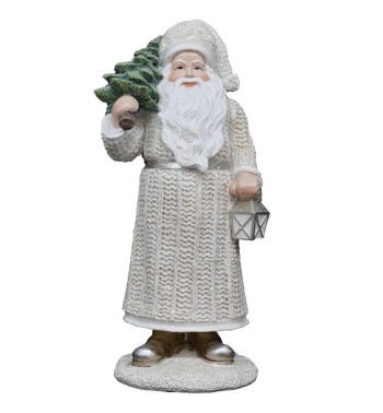 Babbo Natale con Alberello H.18 cm Babbo Natale con Alberello H.18 cm