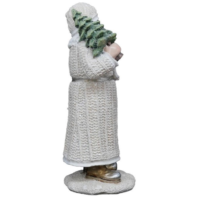 Babbo Natale con Alberello H.18 cm